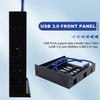 Plomevry 2 X USB 3.0 Front Panel with 3.5Inch Device/HDD