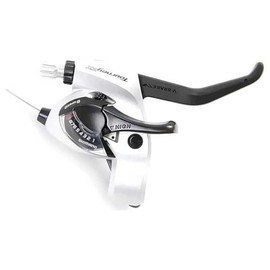 Shimano ST-TX800 Tourney TX STI lever, 8-speed, silver, right hand