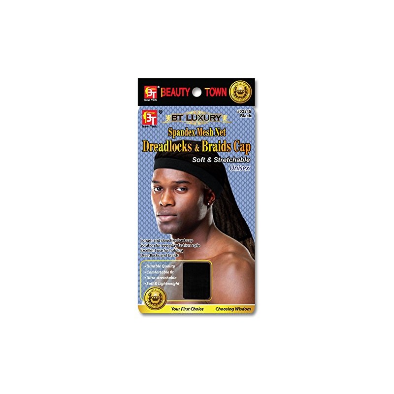 Beauty Town Luxury Spandex Mesh Net Dreadlocks & Braids Cap