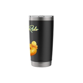 Summer Ride Duckie Duck Floaties Rings Inner Tube Inflatable Stainless Steel Insulated Tumbler