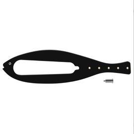 Cat Door Holder Latch Larger Cat Door Alternative to Keep Dogs Out of Cat Litter Boxes and Food with 5 Adjustable Sizes Strap 2.5-6" Wide Fast Latch Strap (Black)