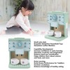 Coffee Maker Toy Fun Early Education Simulation Milk Cups Round