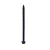 HLAFIX Fastener Blue Ruspert Coating Concrete Screw 1/4”x4”, Hex Washer