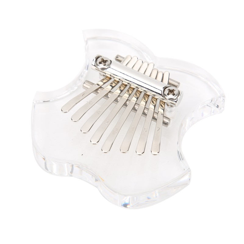 Thumb Piano Crystal Mini Portable Fruit Mbira Music Instrument for