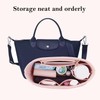 D.DUO Bag Organiser, Purse Insert Organizer for Longchamp Le Pliage