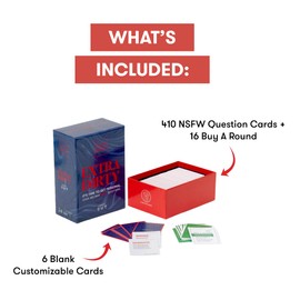 Truth or Drink The Game by Cut Games - Hilariously Funny Questions You’d Dare to Answer Out Loud - Best Adult Card Game for Parties and Game Night (Truth or Drink: Extra Dirty)