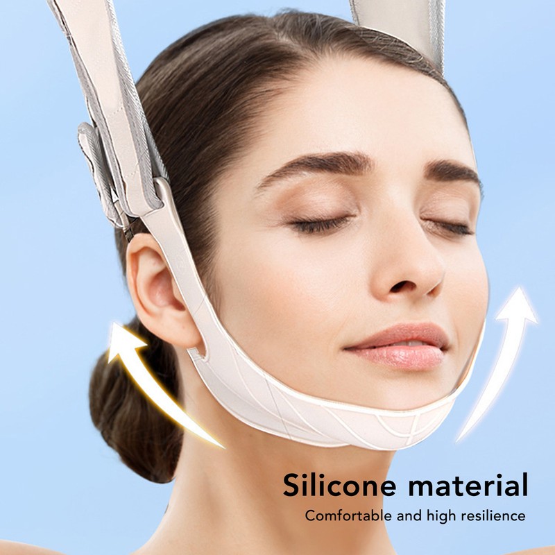 Beauty Face Sculpting Chin Strap Breathable Compression Prevent Skin Sagging
