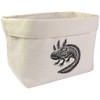 Large 'Axolotl Salamander' Canvas Organiser/Storage Bag (OR00032803)