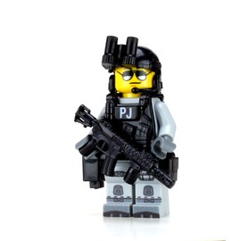 Battle Brick US Air Force PJ Pararescue Commando Soldier Custom Minifigure