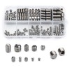 Wolfride 200 Pcs Thread, Hex Socket Set Screw, Stainless Steel