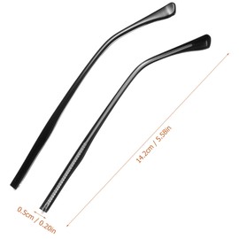 iplusmile 1 Par De Piezas De Repuesto Para Patillas De Gafas Reemplazo De Brazo Para Gafas Patillas Reemplazos De Retenedor De Gafas Antideslizante Marco De Gafas Patillas