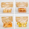 Lesibag Plastic Bread Bags for Homemade Bread, Freezable Seal Tight