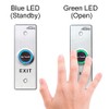 Visionis 2 Pack FPC-7561 VIS-7028 Indoor Stainless Steel No Touch