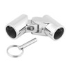 SHENGHUISS 2 Pack 7/8 Inch（22MM） Stainless Steel 316 Folding Swivel