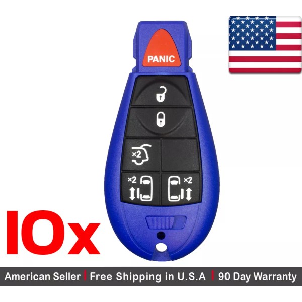 Unbranded 10x New Replacement Keyless Entry Remote Key Fob For