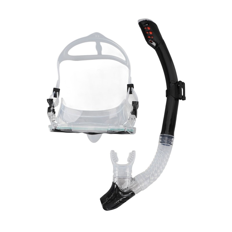 Diving Goggles Silicone Glass Plastic Ultra Clear Comfortable Adjustable Diving