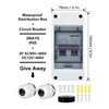 2P DC Mini Circuit Breaker IP65 Waterproof Pa66 Disconnect Switch