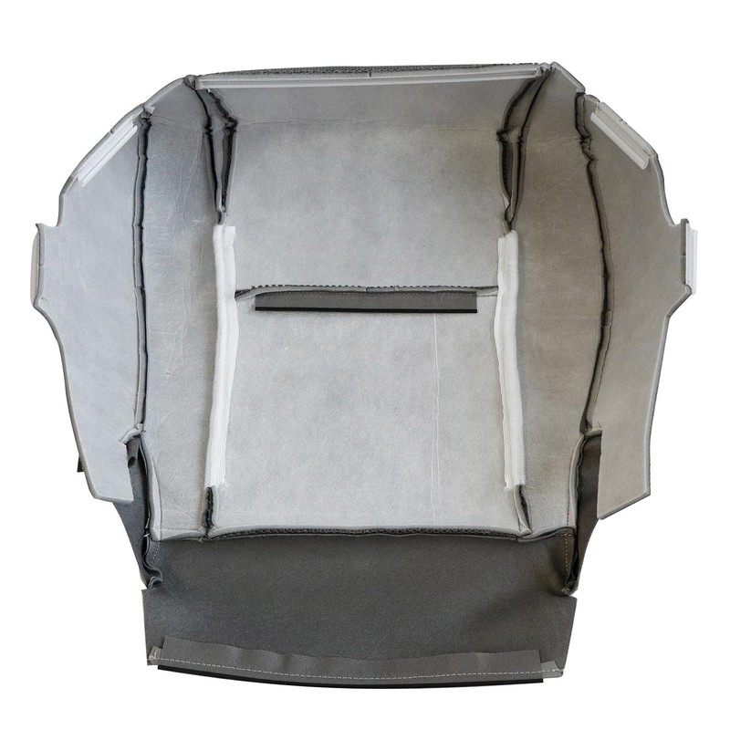 Vigoraze Driver Side Bottom Cloth Replacement Seat Cover Gray Compatible