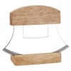 Ulu Knife with Wooden Stand