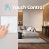 Lancoon Touch Wall Switch with Blue LED Indicator, Wireless Smart