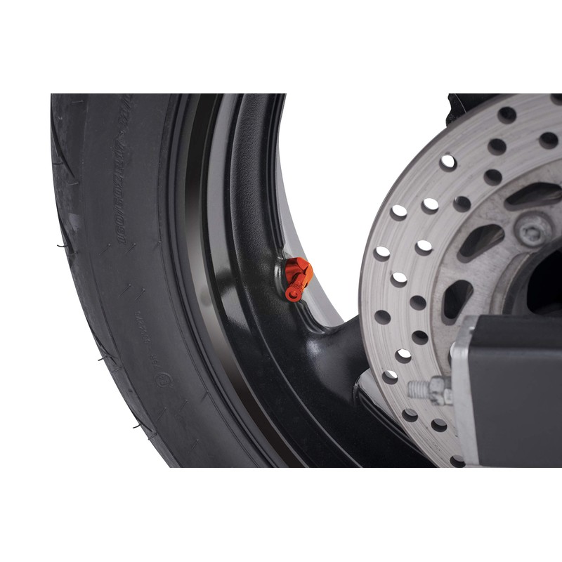 Puig 5591T Valve Diameter Hole Rim 11 mm Orange