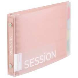 Maruman FM310A-38 Loose Leaf Binder Session Mini Size, 5 Holes, Sakura