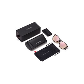 CLANDESTINE Unisex Model Sunglasses, Havana - Pink Nylon HD (Pink)