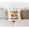 MoonWorks® Cushion Cover Du bist der Burger zu Meinen Pommes
