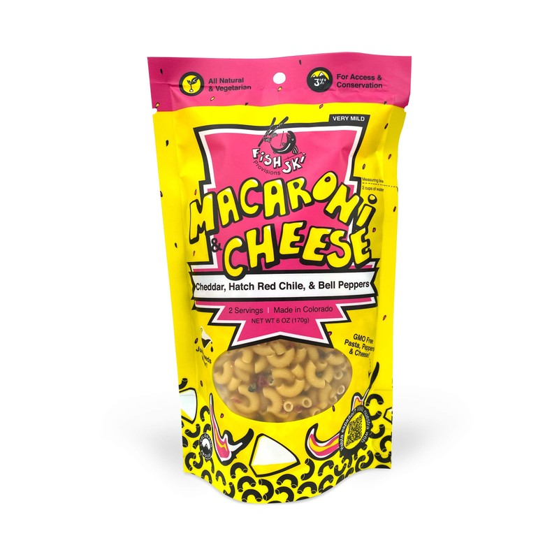 Fishski Easy Prepare New Mexico Hatch Red Chile Macaroni and