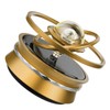 Car Aromatherapy Solar Energy Suspended Crystal Ball Rotating Car Aroma