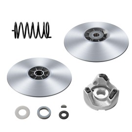Orle Oko Golf Cart Secondary Driven Power Clutch Kit with Spring for Yamaha Golf Cart G2 G8 G9 G11 G14 G16 G20 G21 G22 G28 1985-2007, Metal Surface Drive Clutch