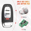 Sianxaido IYZFBSB802 Key Fob Shell Case Compatible with A4 A5