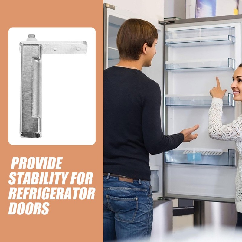 UPKOCH Automatic Door Closer Stainless Steel Refrigerator Door Hinge for