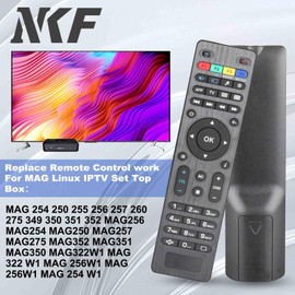 NKF New Replace Remote for MAG MAG250 MAG254 MAG270 MAG275 Linux IPTV Set Top Box