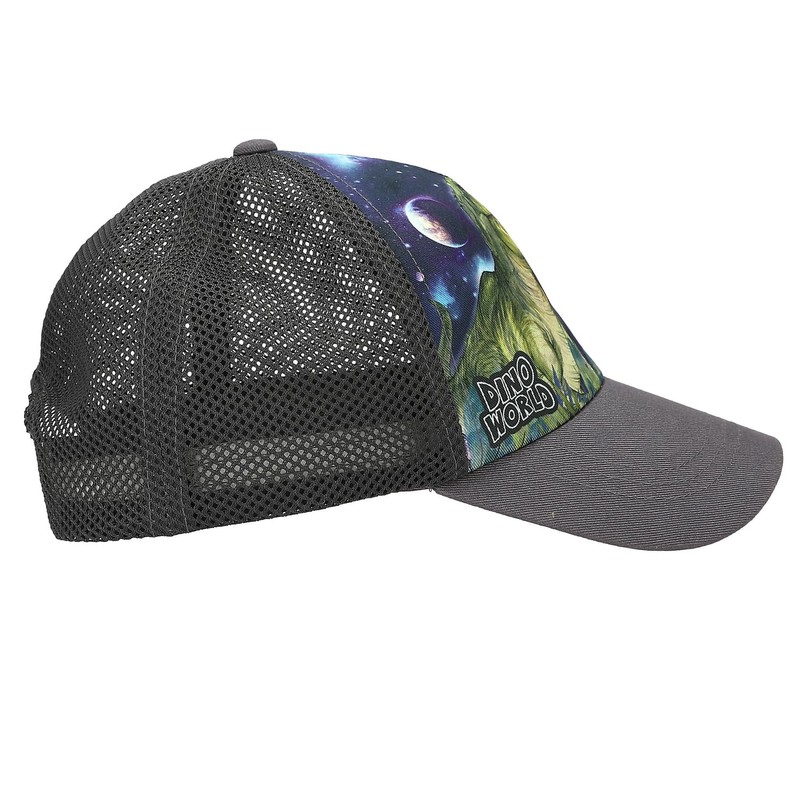 Depesche 13513 Dino World Galaxy Printed Cap in Dark Blue
