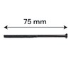 Generic Pack of 10 Electrical Screws 75mm X 3.5mm Black