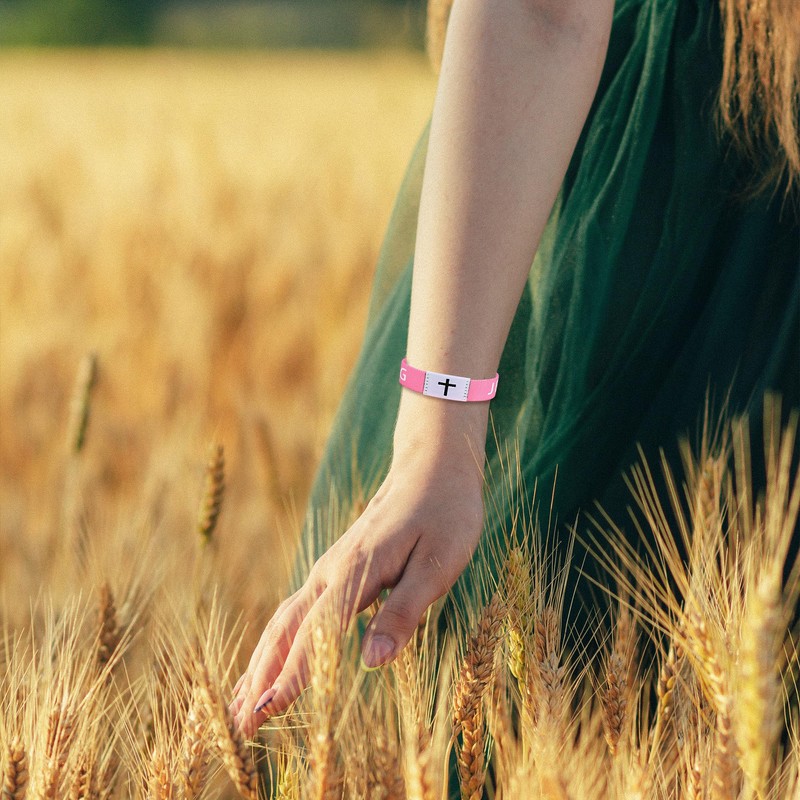 Daily Bible Verse Bracelet, Christian Bracelet for Women Men, Jesus
