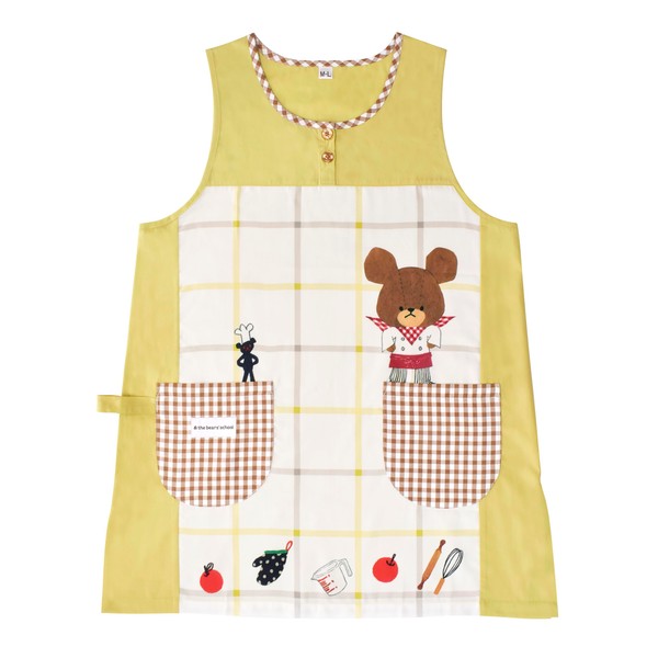St Ladies Apron Cookie Jack, M - L Free, yellow