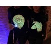 Illuminated Apparel Unicorn Interactive Glow in The Dark T-Shirt (3-4