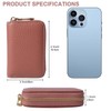 ProChosen Credit Card Holder Wallet,RFID Blocking Small Wallets Genuine Leather