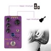 Mingzhe MAD Cow Guitar Distortion Effects Pedal GAIN/VOL/TONE/VINT/MOD/4-Mode Knob DC