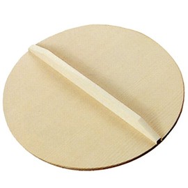 Koyanagi Sangyo 10009 Wooden Drop Lid, 11.8 inches (30 cm), Made in Japan