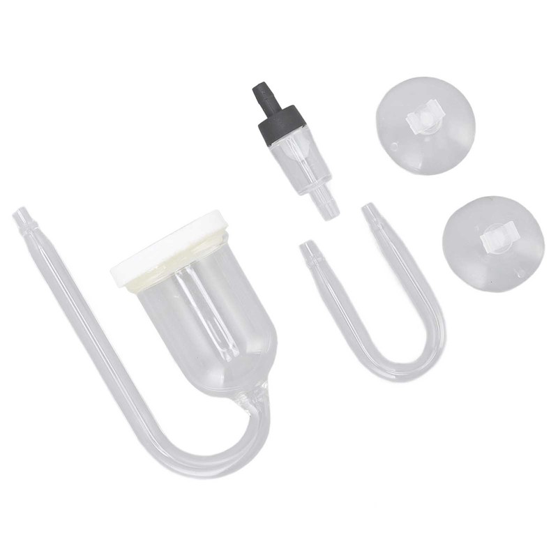 Aquarium Bubble Diffuser Prevent Clogging Transparent Glass Fish Tank Air