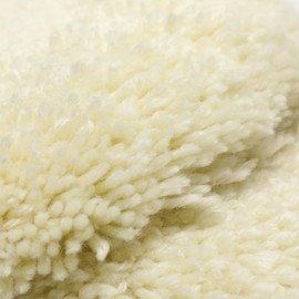 Paquete de 2 almohadillas para orejas de pulido de lana 100% de 8 pulgadas para corte y pulido compuesto (2 almohadillas para orejas de lana individuales de 8 pulgadas)