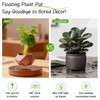 CENTRALEV Magnetic Levitating Plant Pot with LED Light, 360° Rotating