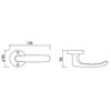 Kawaguchi Giken JL-24-1M-N JL-24-1M-N JL-24-1M-N Empty Locking Lever Handle for