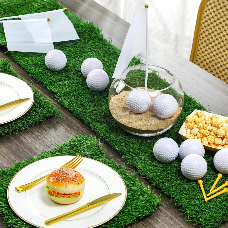 MiniInflat 25 Pcs Golf Party Table Decorations Kit Includes 6