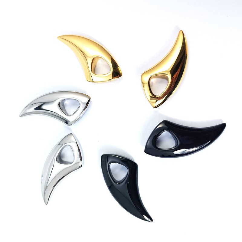 DEWGEM Heavy Ear Hangers for Tunnels - Gold Ear Stretching