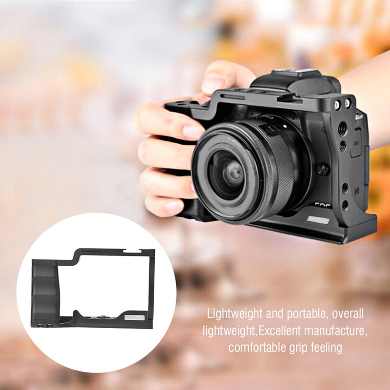 YELANGU Photography Shooting Aluminium Alloy Camera Cage Extension Frame for