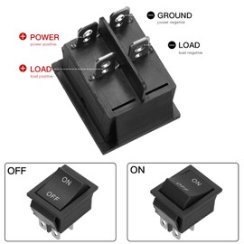 On Off Power Switch 4 Prong for Razor MX500 MX650 MX350,Razor Dirt Quad, Razor Pocket Mod, Currie, Ezip, Razor Scooters, Electric Bicycles, Ride On Toys,Gas Scooters